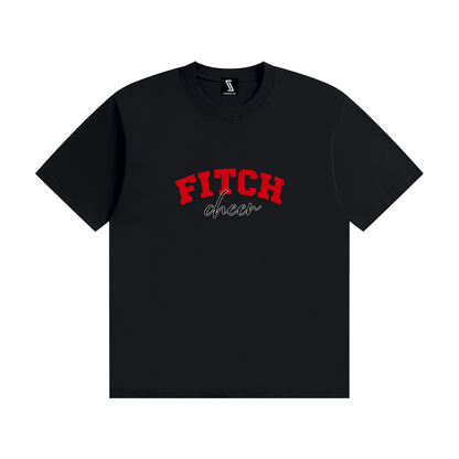 Cursive Fitch Unisex Seamless Cotton T-Shirt