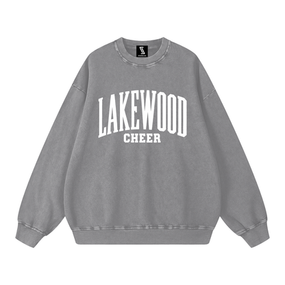 Basic 3 Lakewood Ranch Snow Washed Oversized Sweatshirt