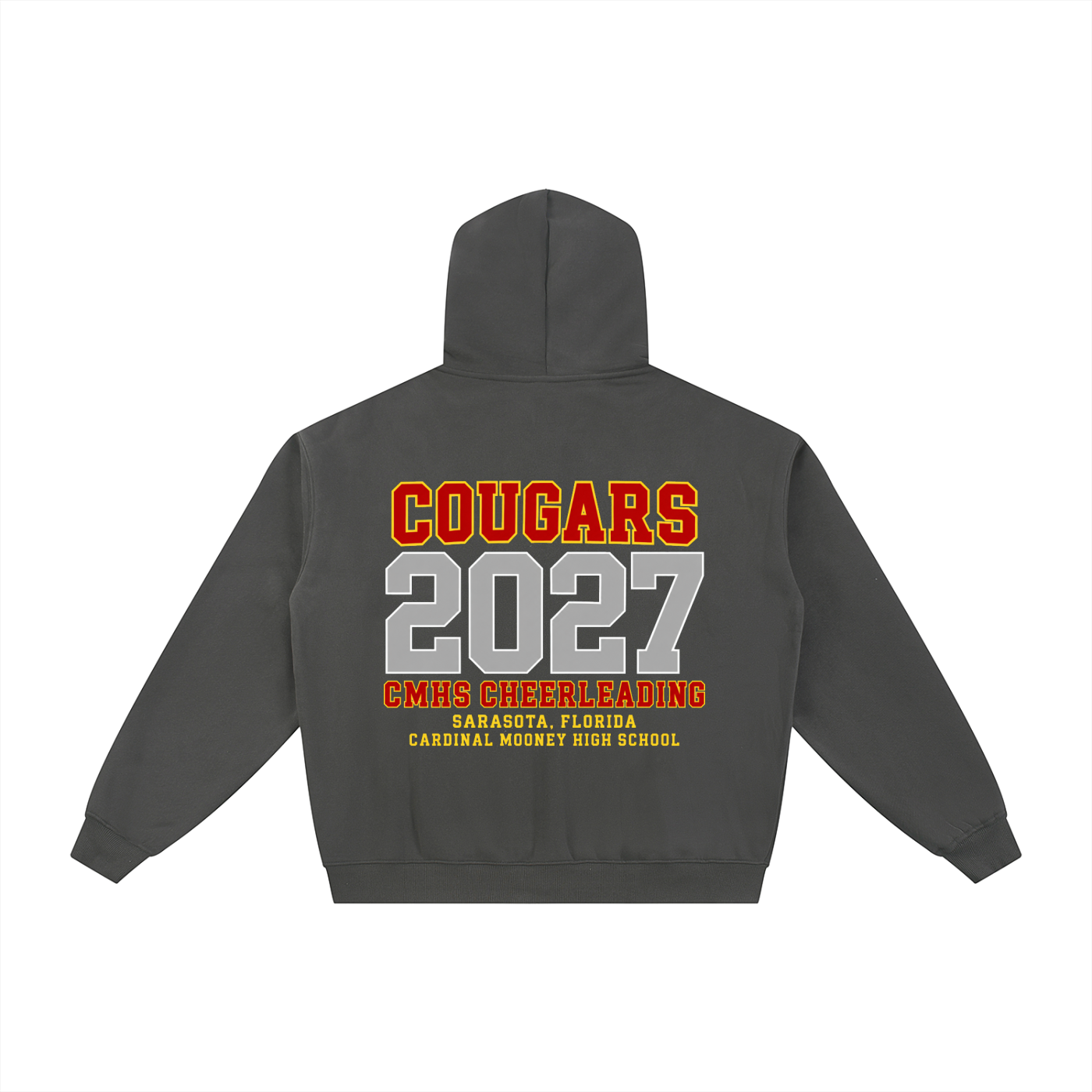Year Cardinal Mooney Essential Fleece Zip-Through Hoodie