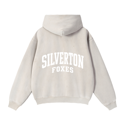 Zip-Through Boxy Fleece Hoodie