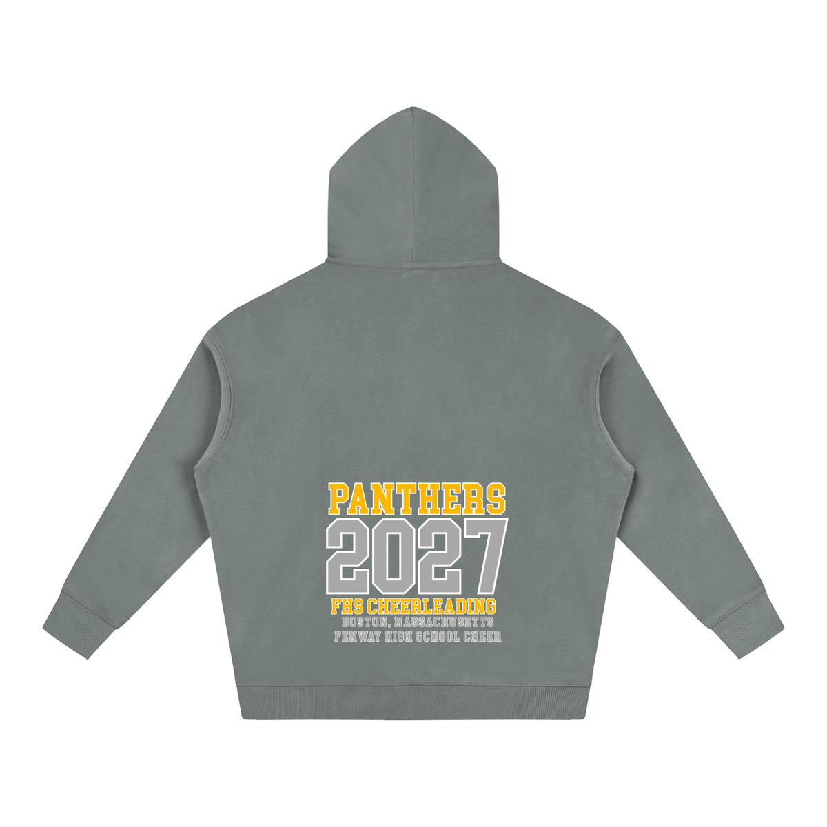 Cursive Front Fenway Oversize Fleeced Hoodie