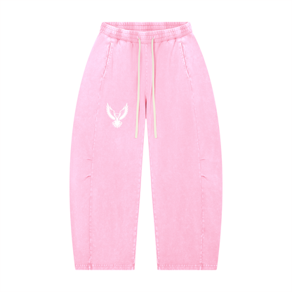 Unisex Barrel Leg Pants
