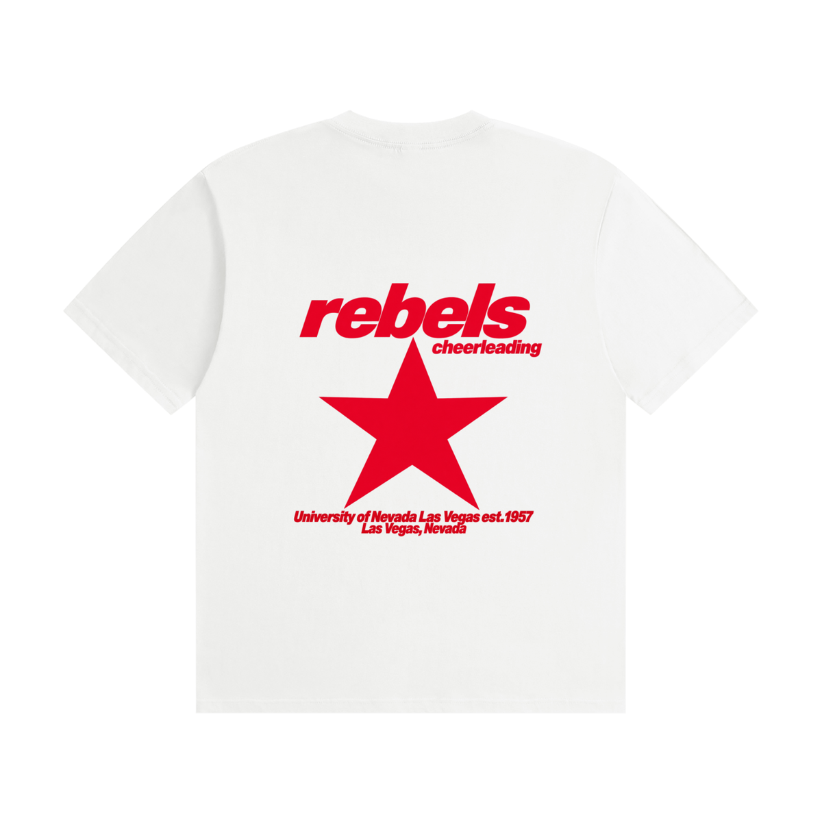 Big Star UNLV Unisex Seamless Cotton T-Shirt