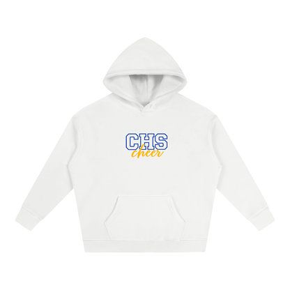 Cursive Front Charlotte Oversize Fleeced Hoodie