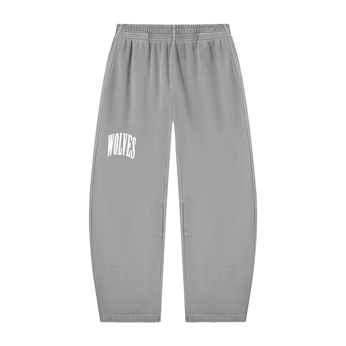 Washed Set Barrel Leg Sweatpants