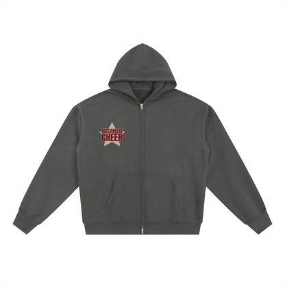 Star Bellflower Essential Fleece Zip-Through Hoodie
