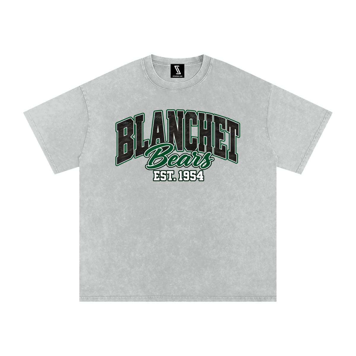Vintage Blanchet Snow Washed Oversized Cotton T-Shirt