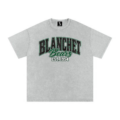 Vintage Blanchet Snow Washed Oversized Cotton T-Shirt