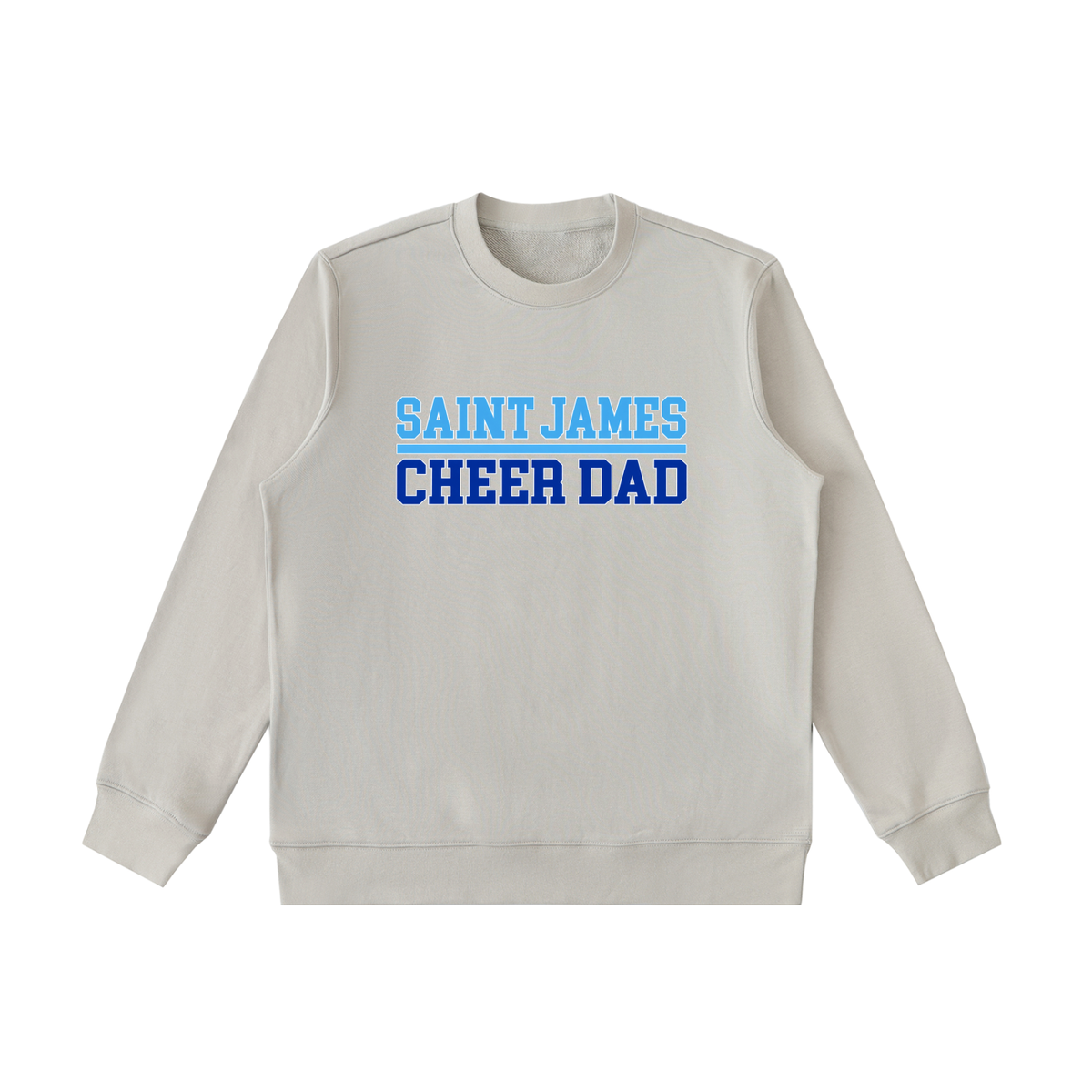 Dad Saint James Essential Heavyweight Crewneck Sweatshirt