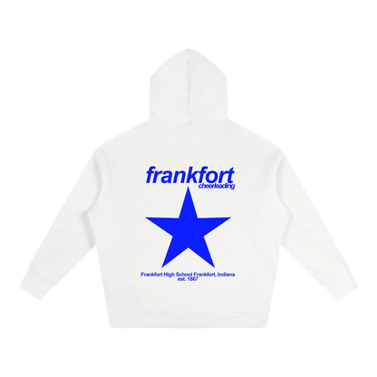 Blue Star Fleeced Hoodie