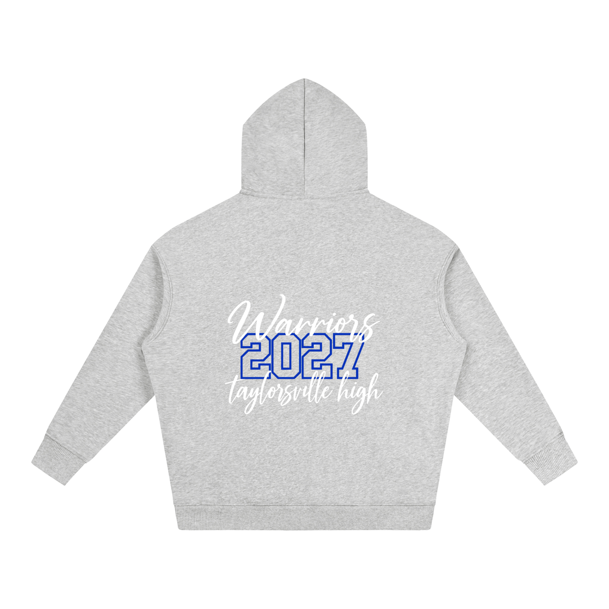 Cursive Front Taylorsville Oversize Fleeced Hoodie