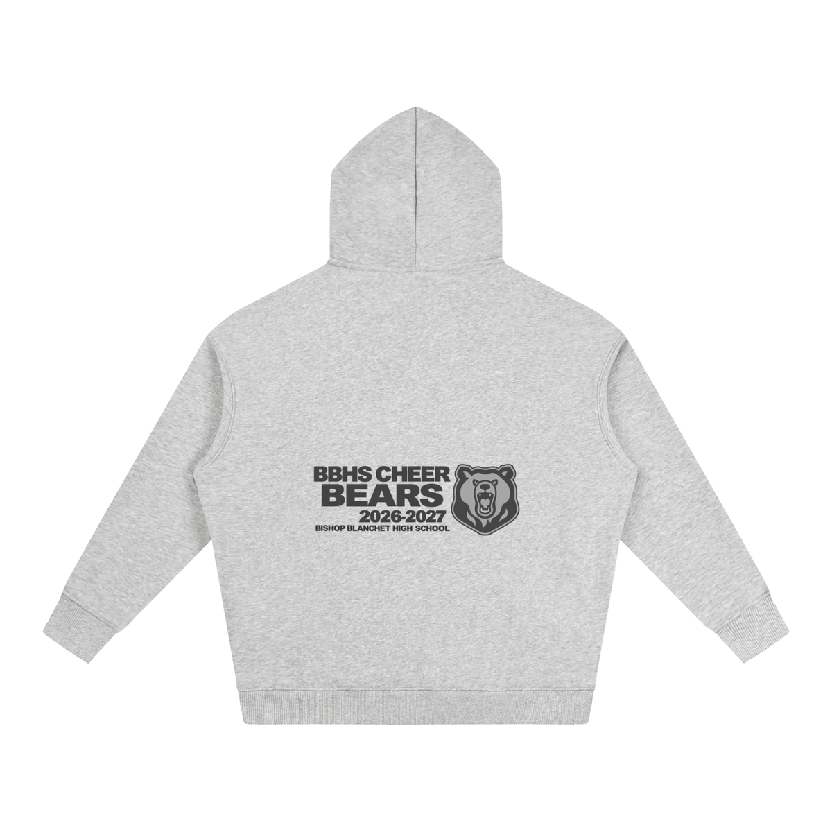 Vector Star Front Blanchet Oversize Fleeced Hoodie
