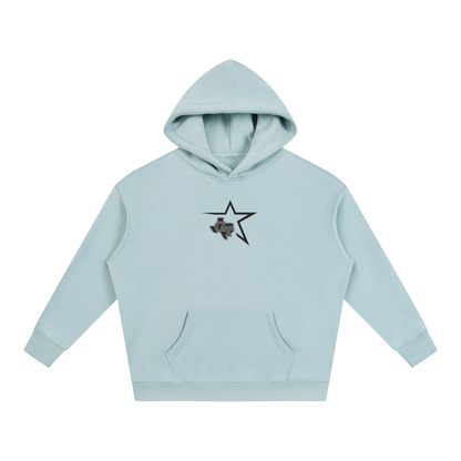 Vector Star Front Gunter Oversize Fleeced Hoodie