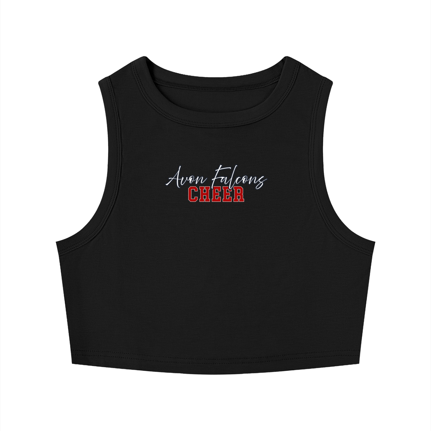 Women's Tight Crewneck Crop Tank Top