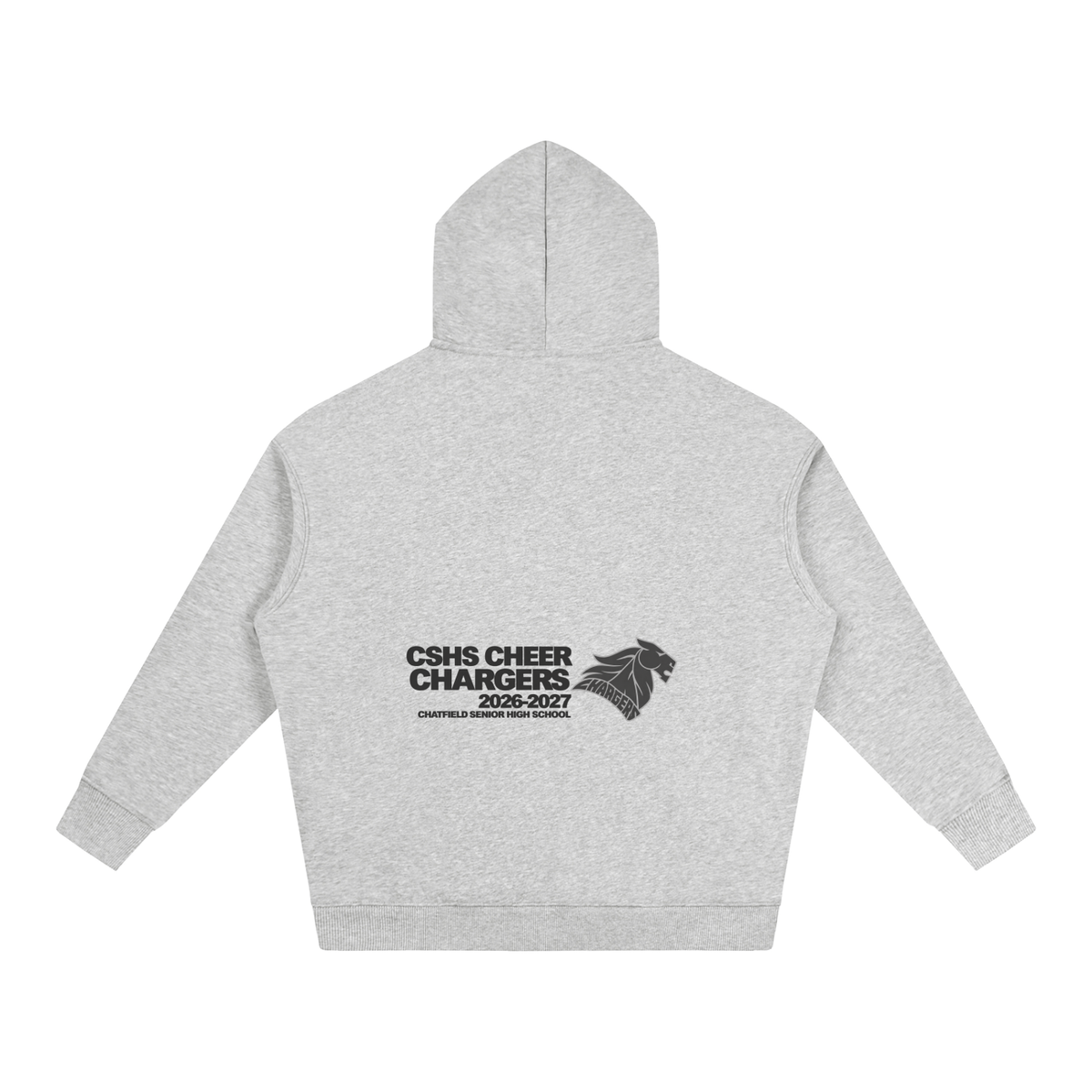Vector Star Front Chatfield Oversize Fleeced Hoodie