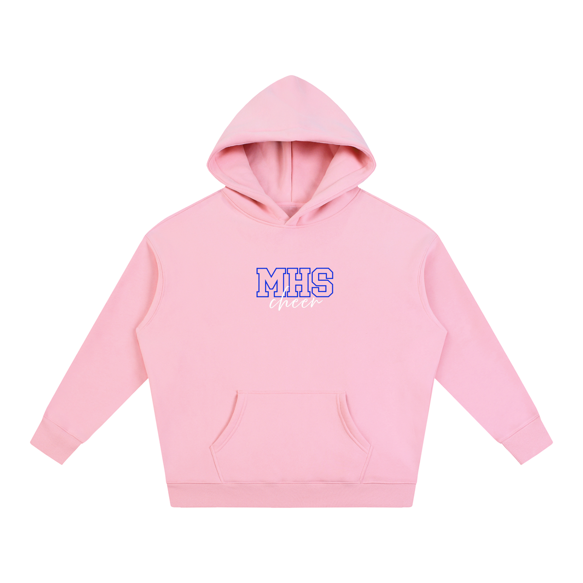 Cursive Front Mattituck Oversize Fleeced Hoodie