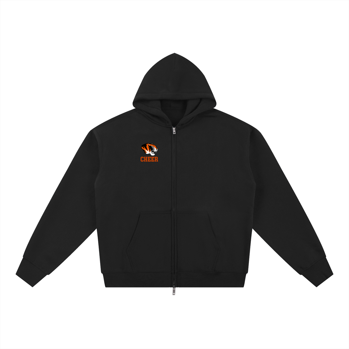 Simple Meigs County Essential Fleece Zip-Through Hoodie
