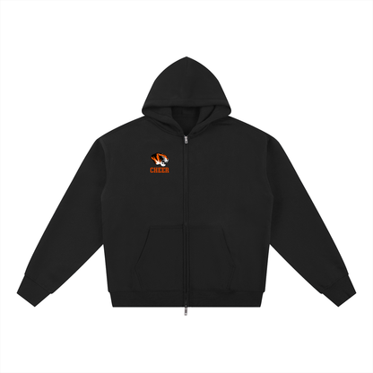 Simple Meigs County Essential Fleece Zip-Through Hoodie