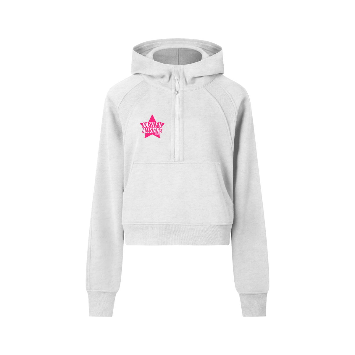 DUCropped Half-Zip Hoodie