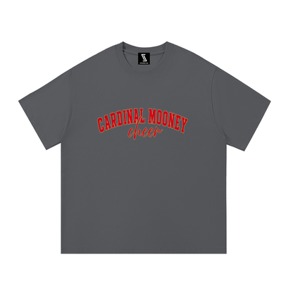 Cursive Cardinal Mooney Essential Cotton T-Shirt