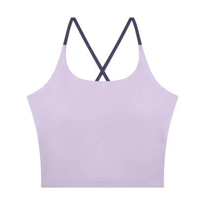Strive Colorblock Crop Tank