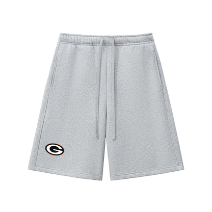 Mascot Green Bulldogs Essential Heavyweight Fleece Shorts