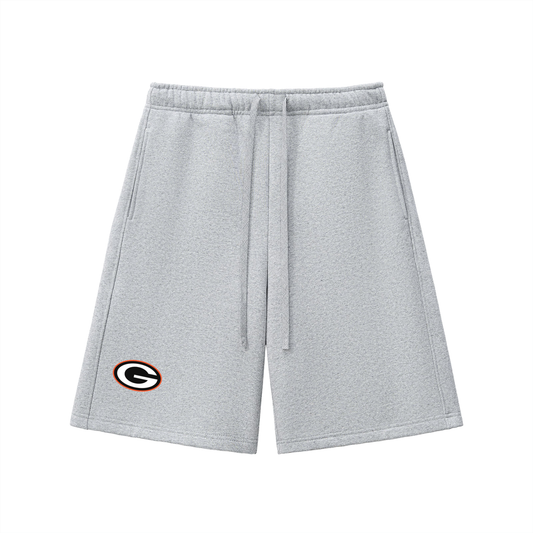 Mascot Green Bulldogs Essential Heavyweight Fleece Shorts