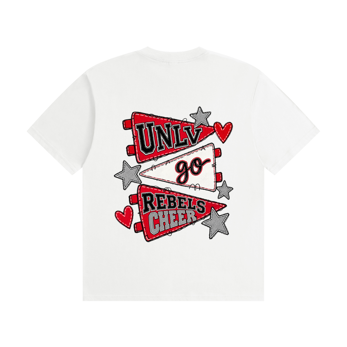 Lets Go UNLV Unisex Seamless Cotton T-Shirt