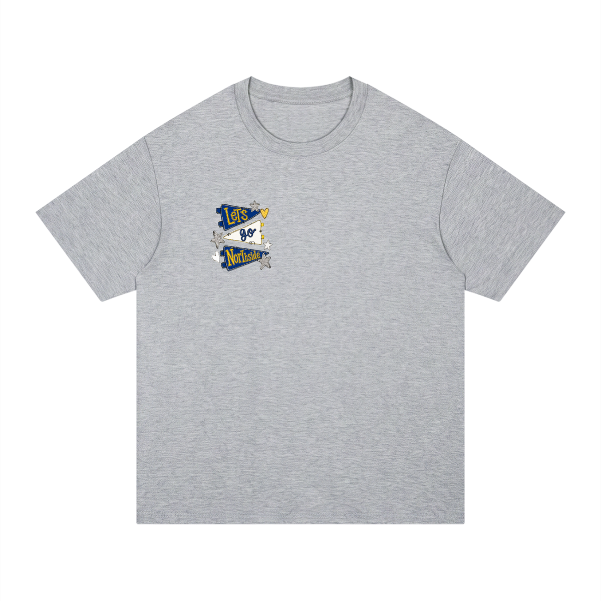 Lets Go Northside Unisex Regular Fit Cotton T-Shirt