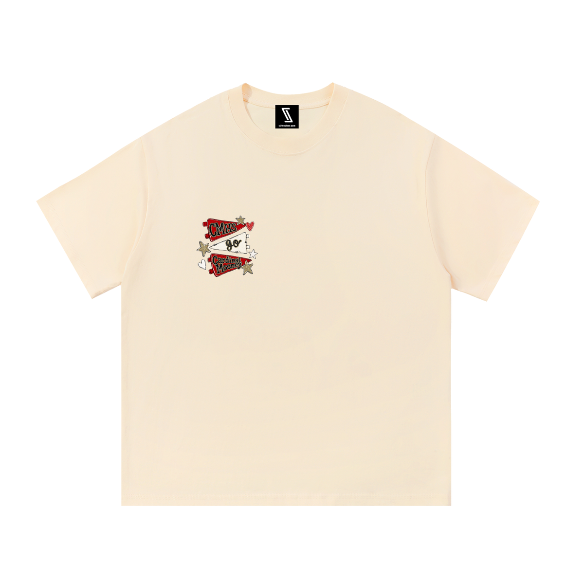 Lets Go Cardinal Mooney Essential Cotton T-Shirt