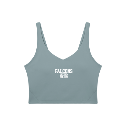 Old School Fitch Women's V-Neck Yoga Sports Bra