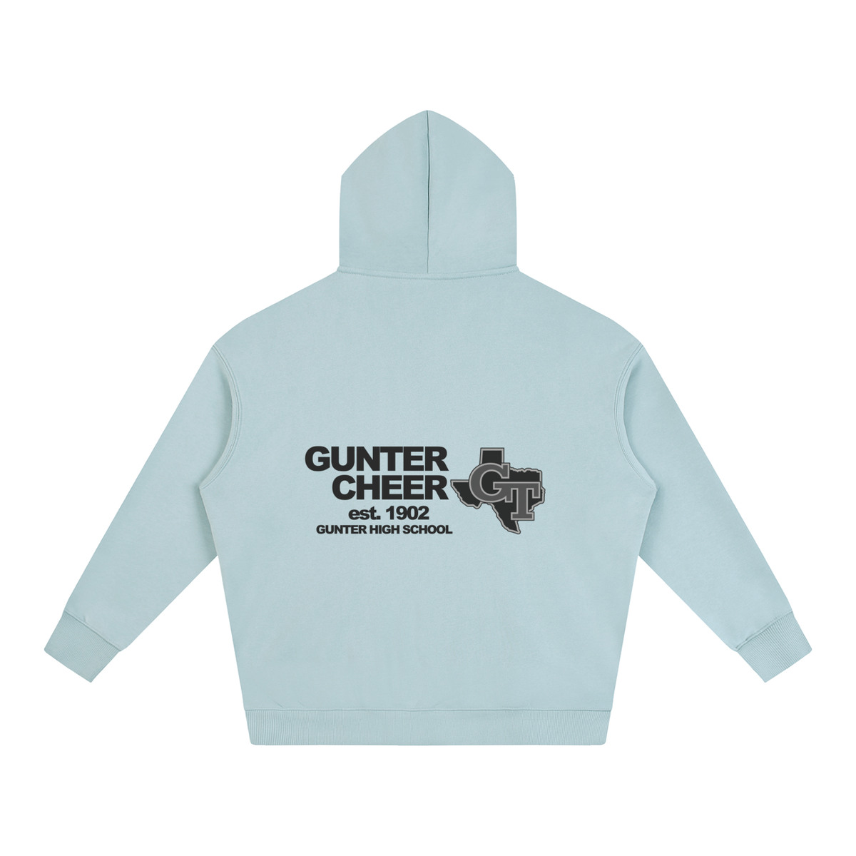 Vector Star Front Gunter Oversize Fleeced Hoodie