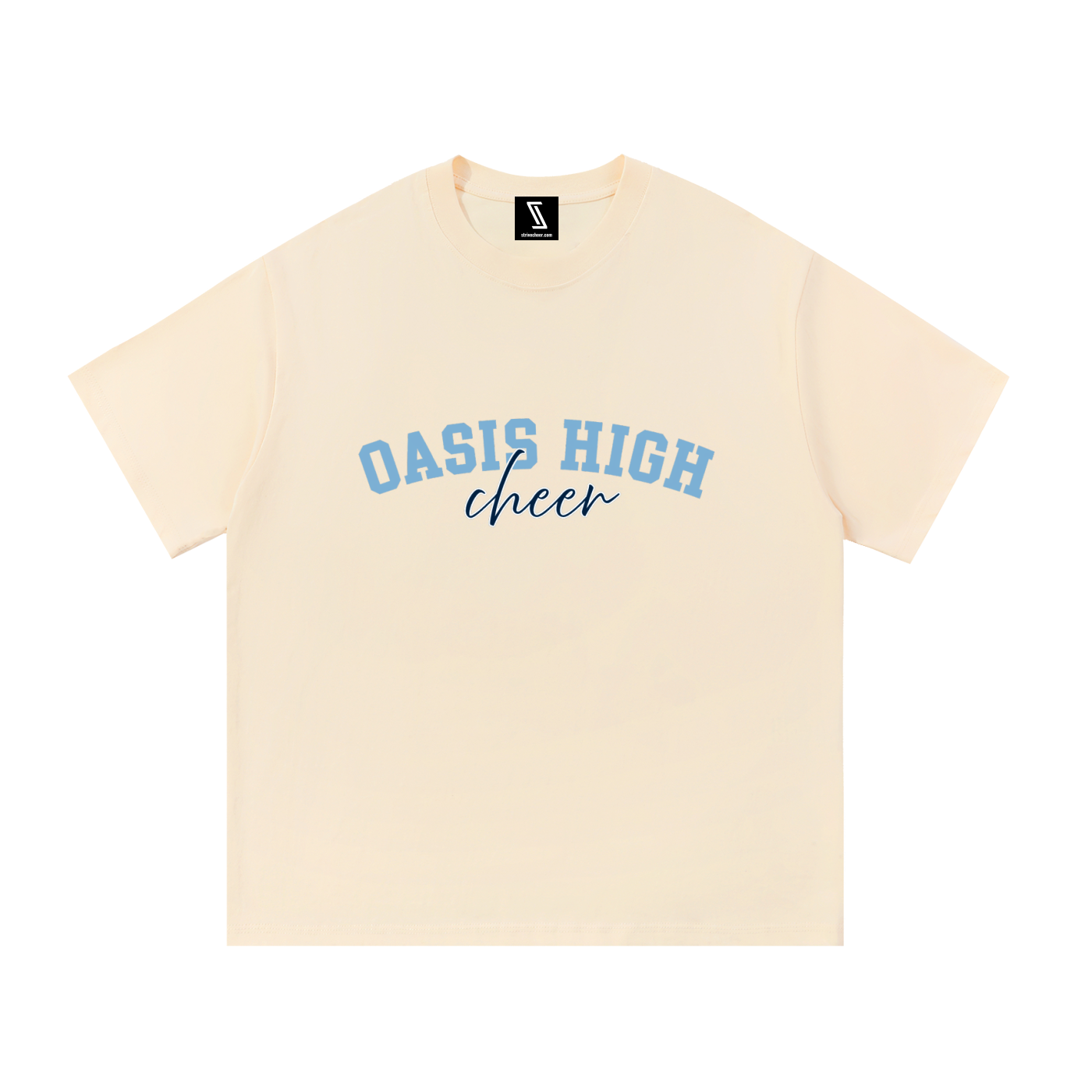 Cursive Oasis Essential Oversized Cotton T-Shirt
