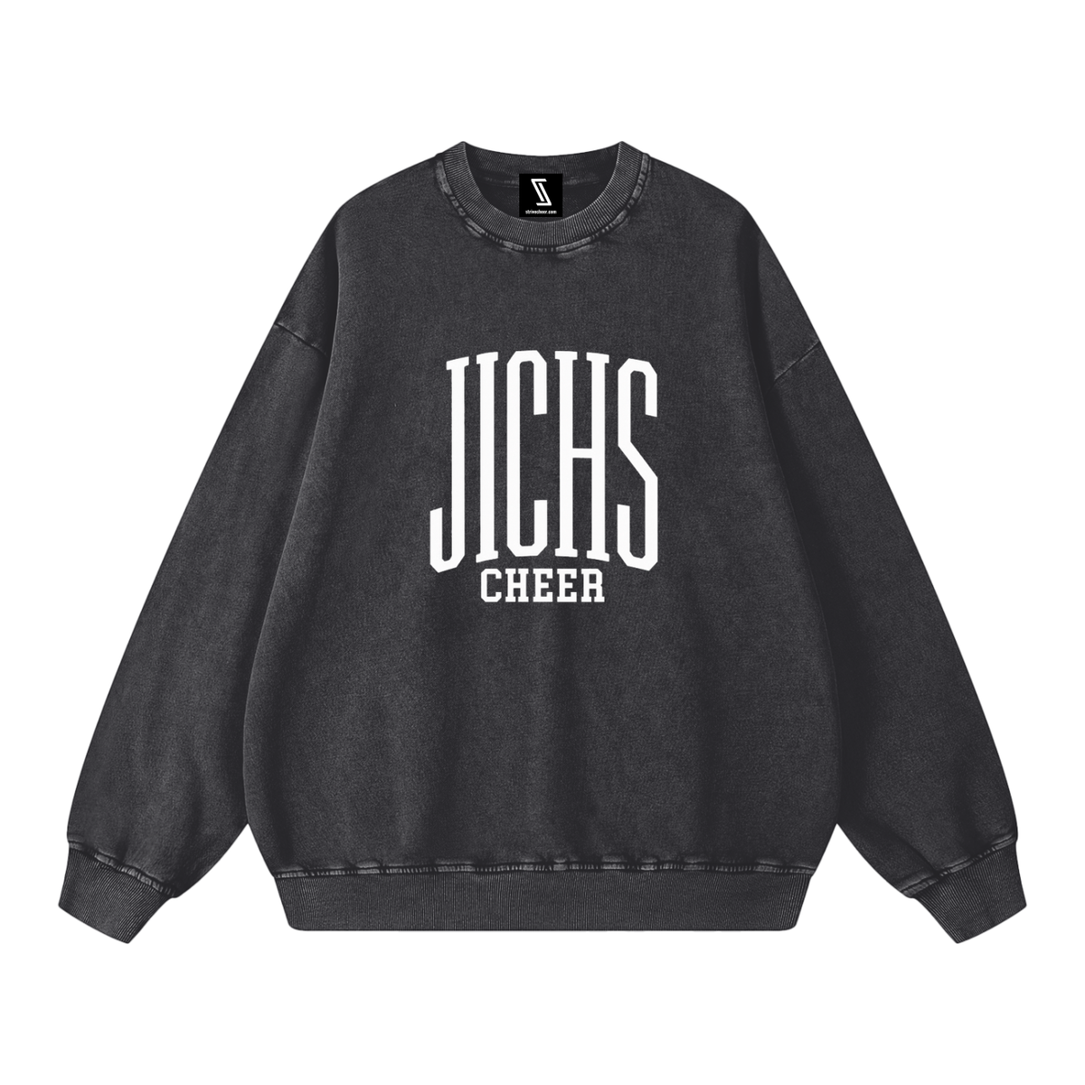 Basic 3 James Island Snow Washed Oversized Sweatshirt