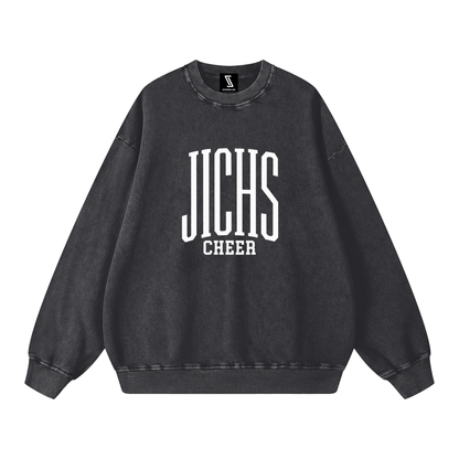 Basic 3 James Island Snow Washed Oversized Sweatshirt