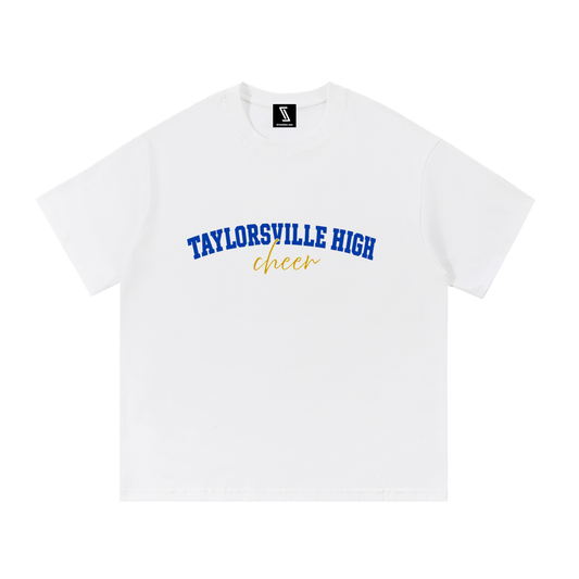Cursive Taylorsville Essential Cotton T-Shirt