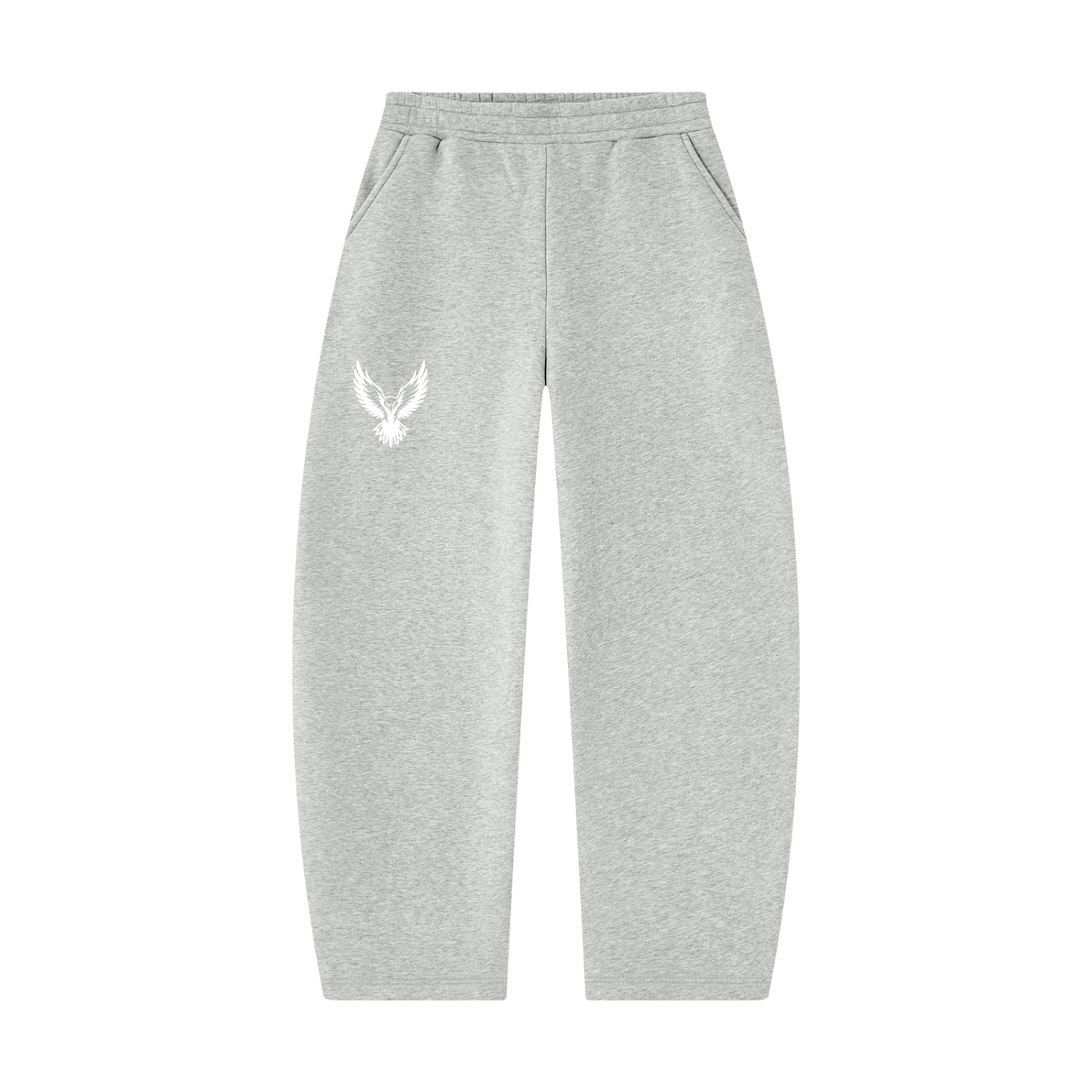 Unisex Barrel Leg Sweatpants