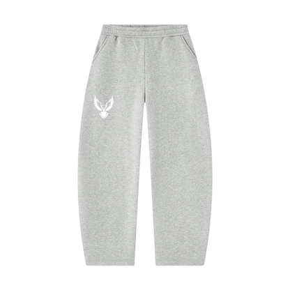 Unisex Barrel Leg Sweatpants