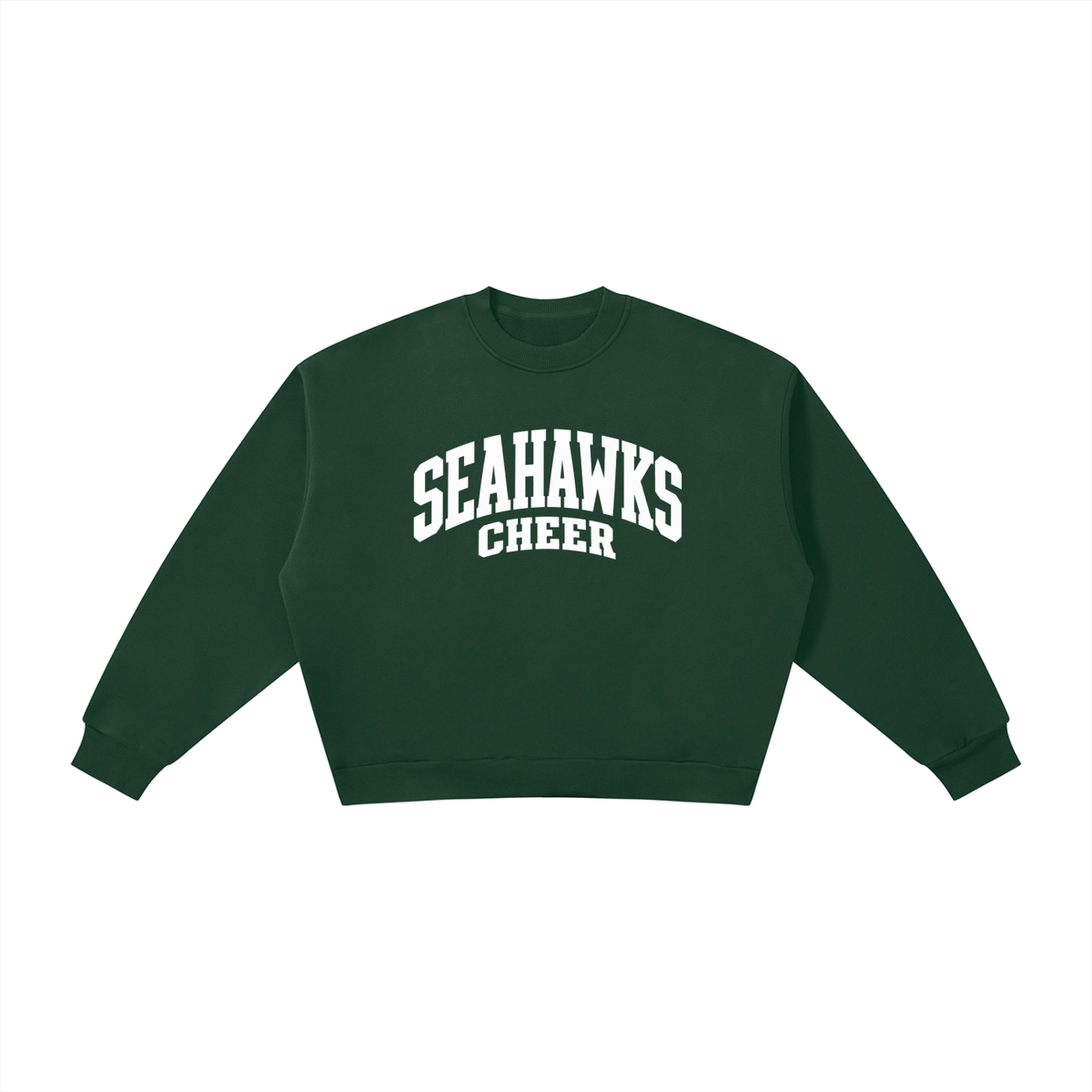 Seahawks Boxy Fleece Crewneck Sweatshirt