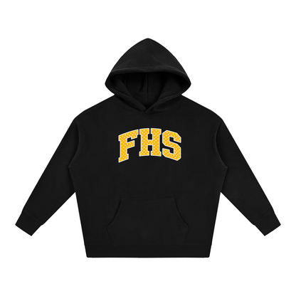 Polka Dot Fenway Oversize Fleeced Hoodie