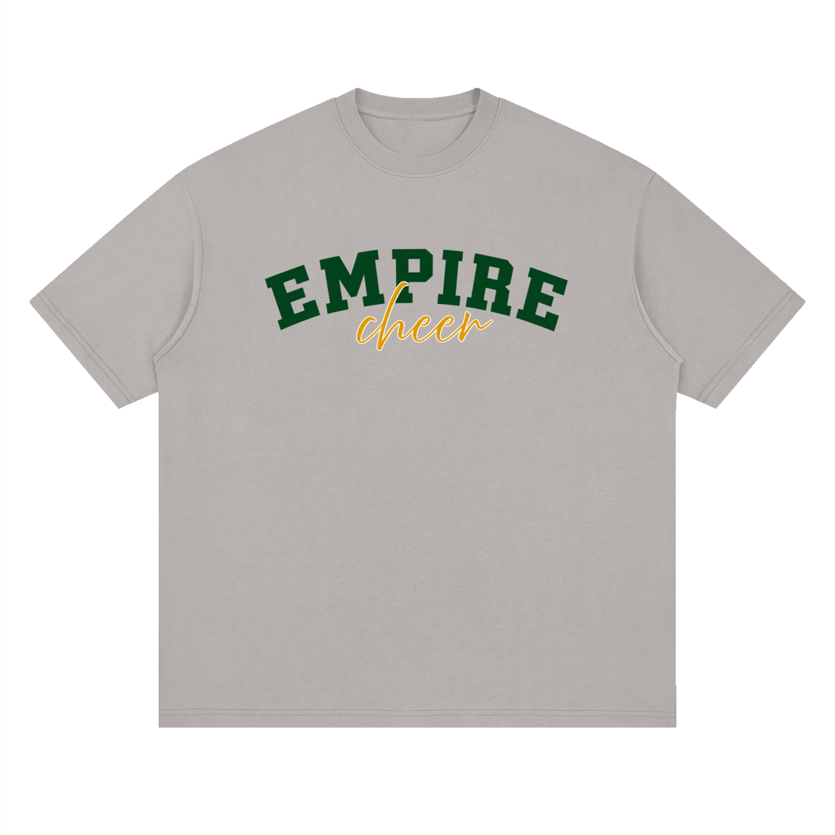 Cursive Empire Oversized Drop Shoulder T-Shirt
