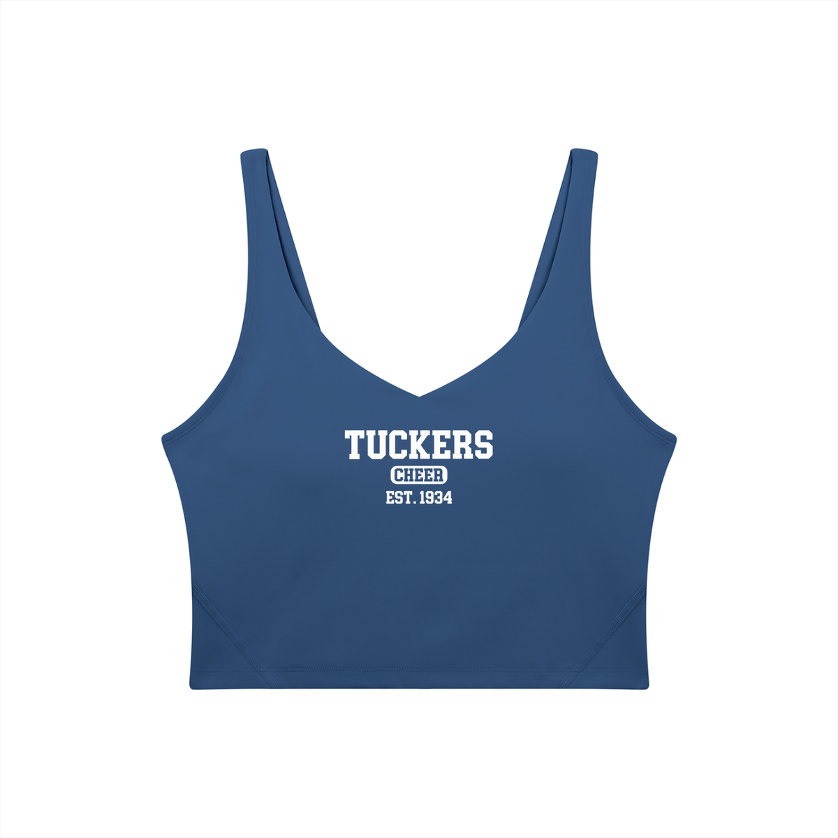 Old School Mattituck Women's V-Neck Yoga Sports Bra