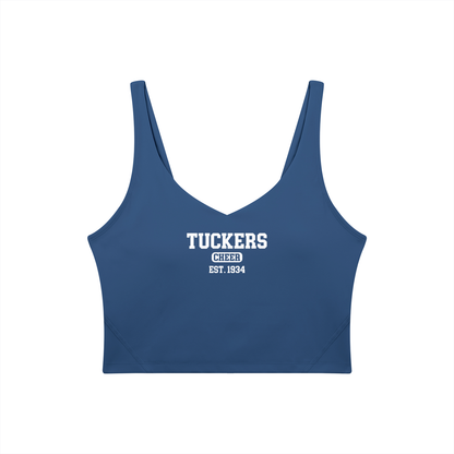 Old School Mattituck Women's V-Neck Yoga Sports Bra