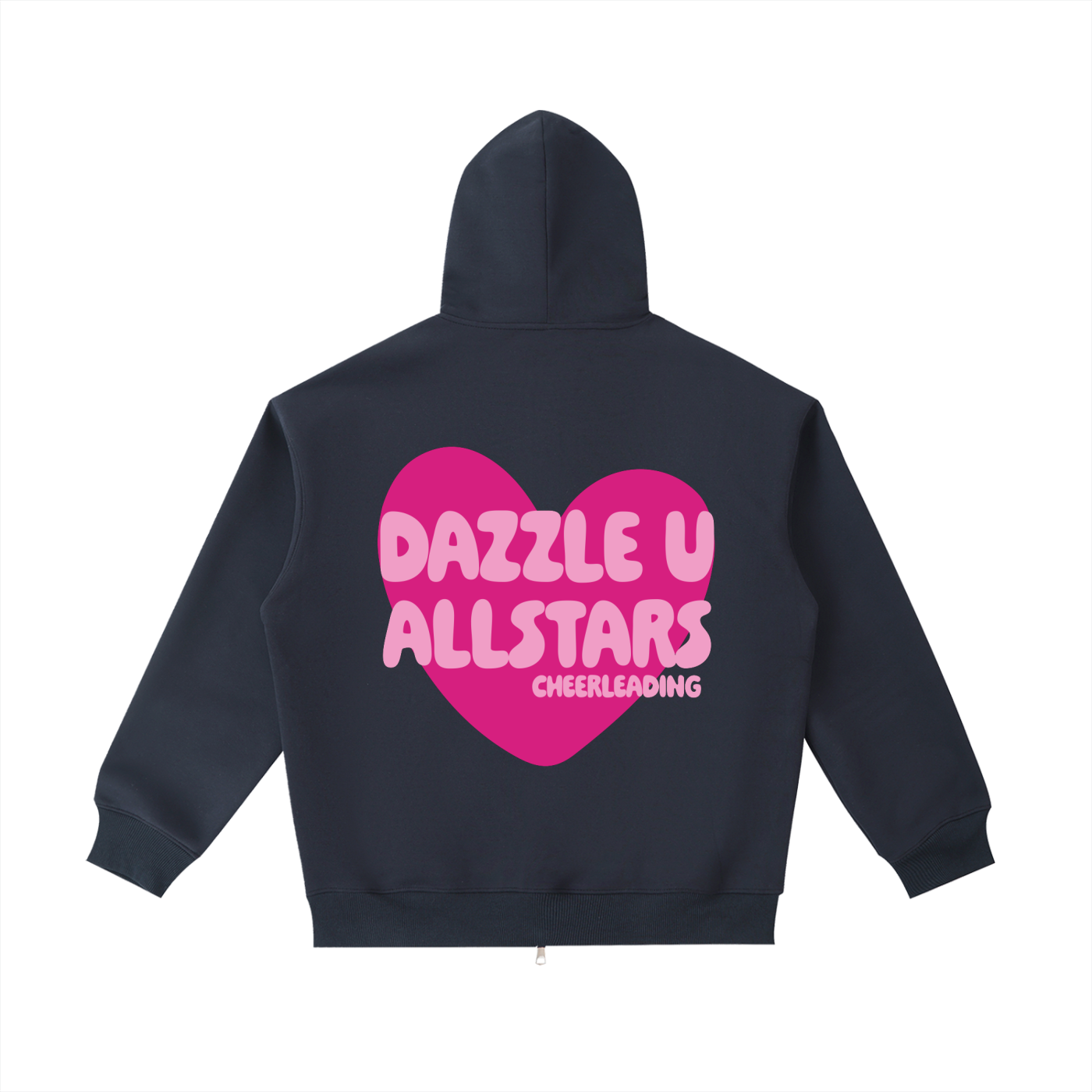 DU Heart Heavyweight Pocket Hoodie