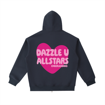 DU Heart Heavyweight Pocket Hoodie