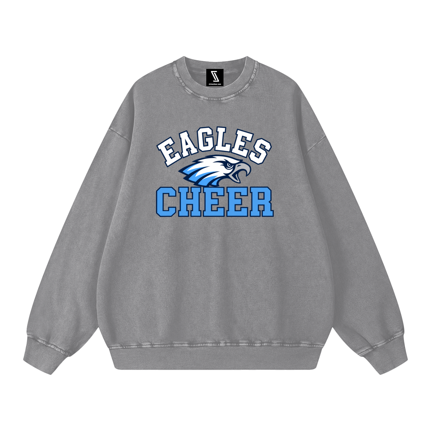Snow Washed Oversized Sweatshirt