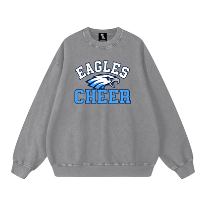 Snow Washed Oversized Sweatshirt