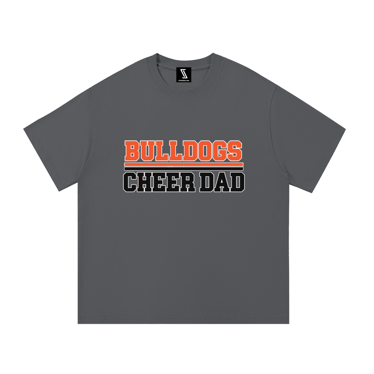 Dad Green Bulldogs Essential Cotton T-Shirt
