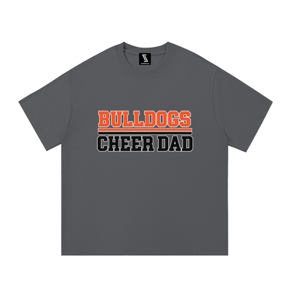 Dad Green Bulldogs Essential Cotton T-Shirt