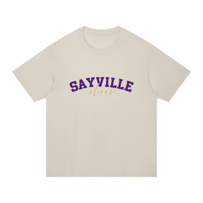 Cursive Sayville Unisex Regular Fit Cotton T-Shirt